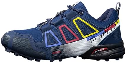 Men's Trail Running Shoes Mens Hiking Boots Waterproof Trekking T...