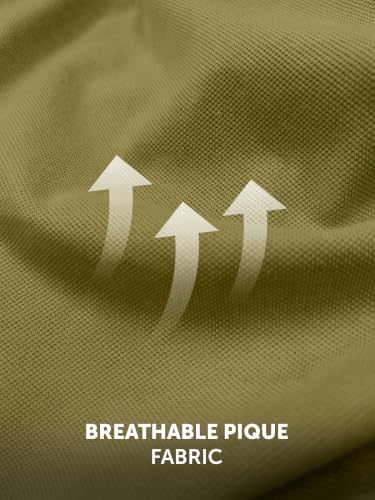 Image of XYXX Accent Men's Solid Cotton Polo T Shirt | Collar Tshirts | Half Sleeves | Solid-Slim Fit