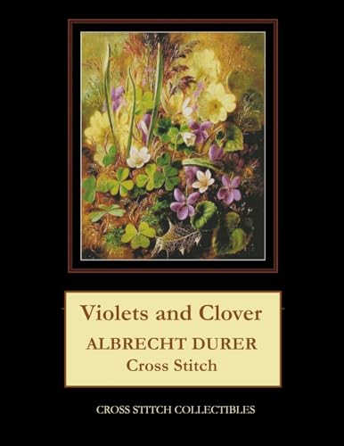 Violets and Clover: Albrect Durer Cross Stitch Pattern
