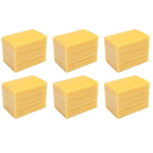 Image of Bee Honey Sheets, Wax Base Sheet 200Pcs Multifunction Professional DIY for Beekeeping