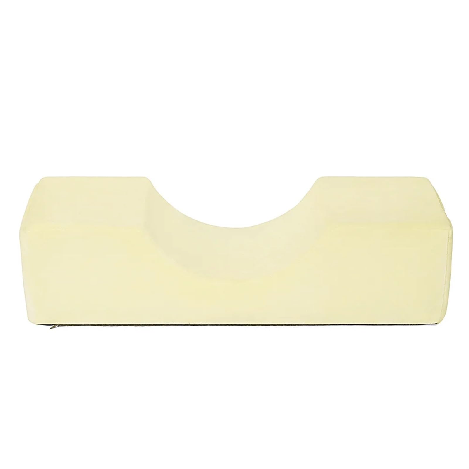 FonHNDG Lash Pillow Professional Lash Pillow Neck Support Eyelash Soft Grafting Eyelashes Memory Foam Extension Makeup Salon(Beige Flannel)