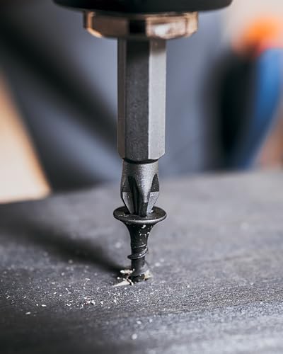 YOOPIN Schrauben Set 450 Stück, M3 M3.5 M5 Holzschrauben Set, Kohlenstoffstahl Schwarz Schrauben, Senkkopf Selbstschneidende Schrauben, Schnellbauschrauben, Gipskarton Schrauben für Reparatur