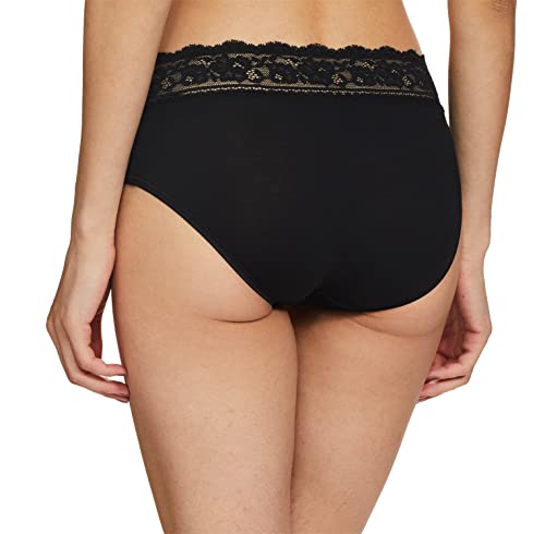 Image of Marks & Spencer Women's 5 Pack Cotton Lycra & Lace High Rise Short