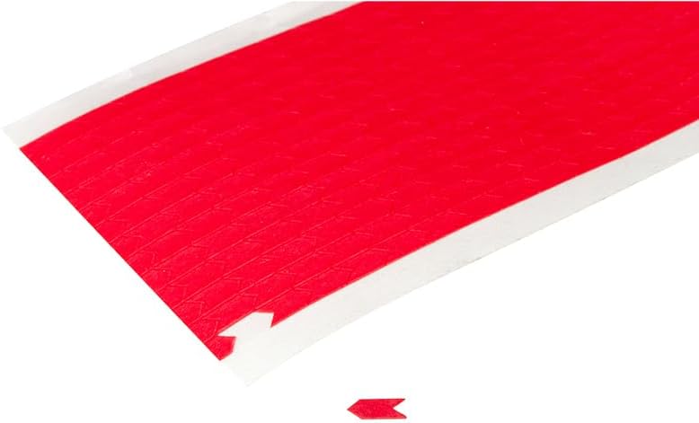 Caplugs AR-SH ARR30ZV5M - Identification Arrows and Dots - Flagging, Inspection, Color Coded Sizing, Roll Packaged, Standard Red Vinyl, 1/4" Arrow Stickers (Package of 5000)