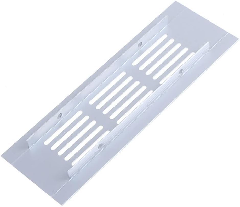Grille d'aération réglable en alliage d'aluminium 50x150mm pour ventilation de cuisine et bureau