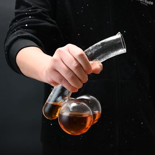 Tycol Novelty Whiskey Decanter, 20oz/600ml Glass Liquor Dispenser, Unique Gift for Dad Husband Boyfriend, Father's Day Birthday, Funny Bar Decor Conversation Starter - image 3
