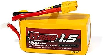 HobbyKing Rhino 1500mAh 4S 50C Lipo Pack w/XT60