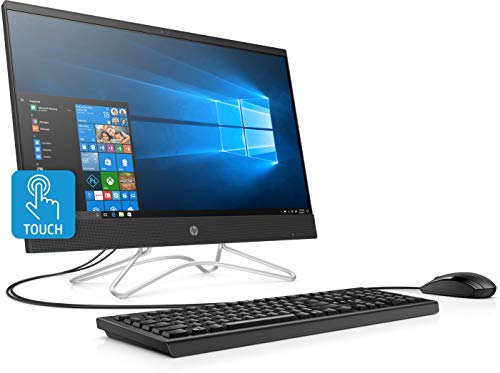 Image of HP All-in-One Desktop 23.8 inch FHD Touchscreen Intel i5-8400T 8GB RAM 16GB Optane 1TB HDD DVD Privacy Webcam Windows 10 with Keyboard + Mouse