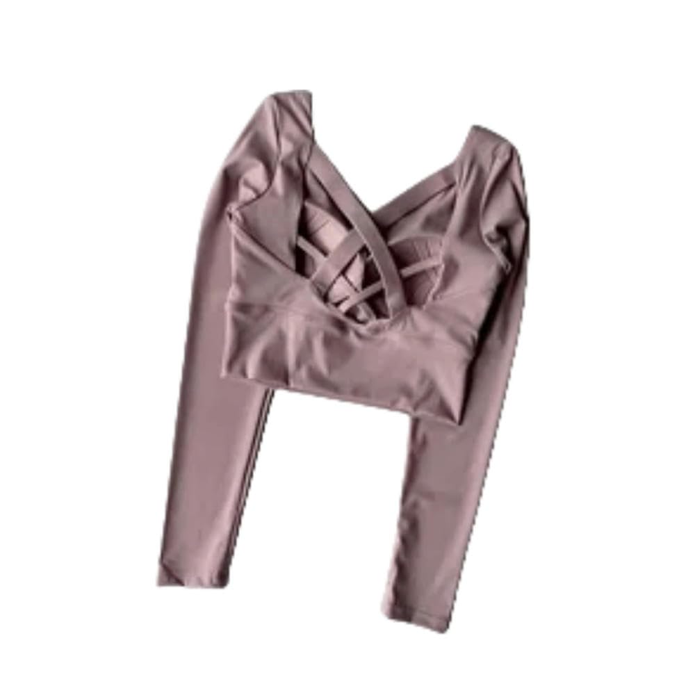 Bielizna wszystko w jednym biustonosz sportowy biustonosz push-up odporny na wstrząsy push-up biustonosz do biegania joga fitness, Cyupurple, M