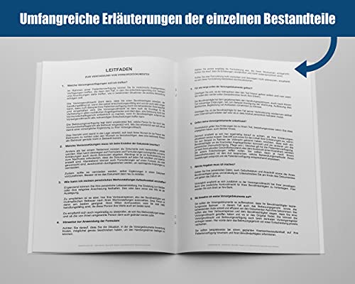 2 x Vorsorgeunterlagen - Patientenverfügung, Vorsorgevollmacht, Betreuungsverfügung, Testament | Mapppe für Gesundheitsdokumente | Auflage 2026