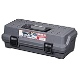 アイリスオーヤマ 工具箱 ハードケース 42L グレー【幅約42×奥行約20×高さ約14cm】