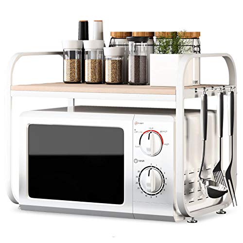 Support de four à micro-ondes pour organiser une petite cuisine moderne - 2