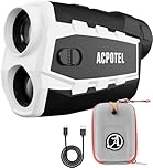 ACPOTEL 1200 Yard Golf Range Finder with Slope, Range Finder Golf, Range Finder, Fast Flagpole Lock Vibration | Rechargable,Magnetic,Laser Range Finder, ± 0.5 Yard Accuracy,Golf Accessories for Men