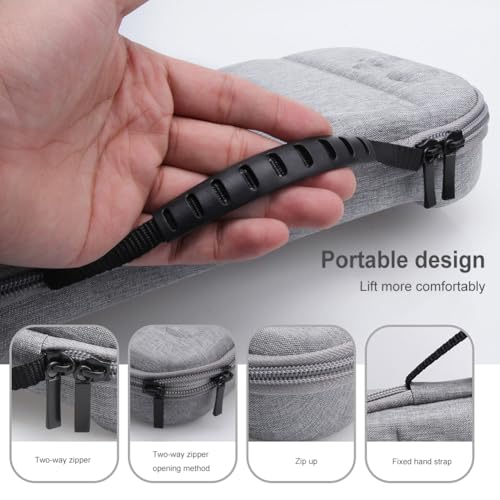 Fiorky Étui de Transport pour Nntendo pour Switch 2 Accessoires, Sac de Rangement à séchage à Amortisseur Anticroupement BAC Organisation Balle DE Recherche Hard Hard SCHEL – vue 3