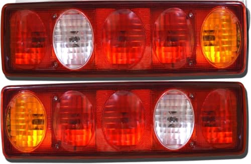 Feux arrière 24V haute visibilité pour remorque et camion Daf Man