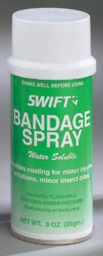 Swift First Aid 3 Ounce Aerosol Can Spray Bandage. (12 Each)