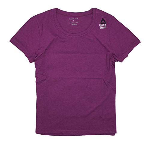 Reebok Crossfit Women\'s Purple 2017 Crossfit Games Poly-Blend T-Shirt Reebok Crossfit Women\'s Purple 2017 Crossfit Games Poly-Blend T-Shirt