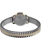 Timex Women's Easy Reader Classic 25mm Watch - Two-Tone Expansion Band White Dial Gold-Tone Case — image 4
