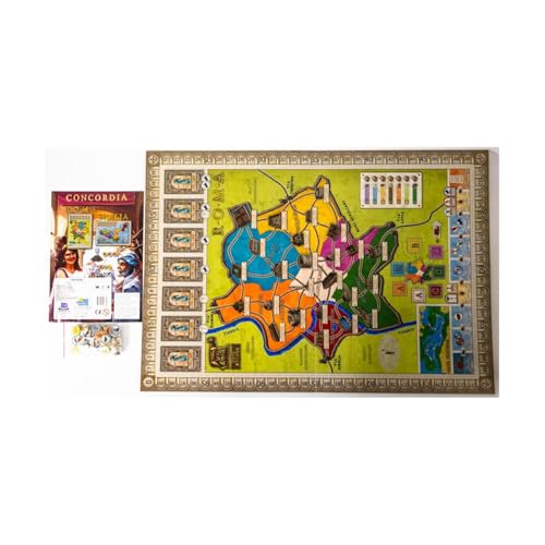 Rio Grande Games: Concordia: Roma/Sicilia - Expansion, Strategy Board Game,