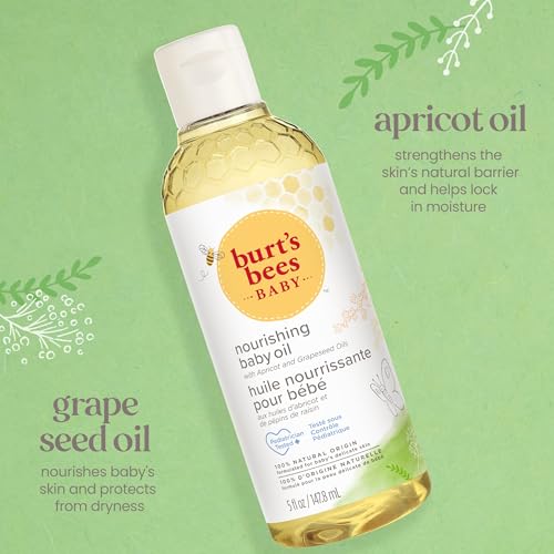 Burt's Bees Baby Nourishing Baby Oil, 5 oz., 3 Pack - image 3