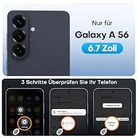 TAURI für Samsung Galaxy A56 5G Panzerglas 6,7 Zoll - 2 Stück – Ansicht 2