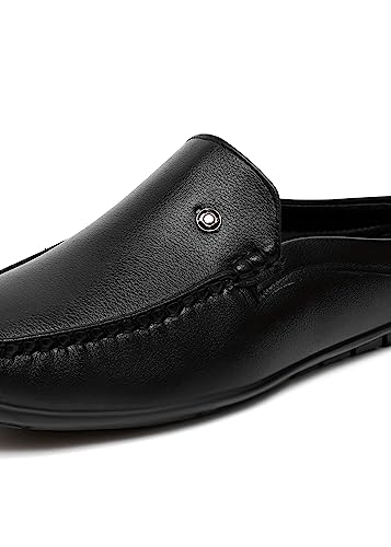 Image of Heels County Faux Leather Loafers Shoes for Men