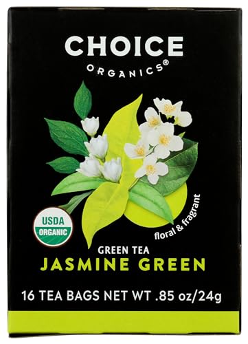 S Green Tea, 16 Tea Bags, Jasmine Green