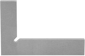 Régua de ângulo reto Fafeicy, 2 níveis de precisão 90 graus ferramentas de medição quadrada de borda plana para medição de ângulo reto (75 * 50 mm), quadrado