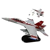AVMLWEPA Maqueta Escala 1:100 avión Combate F/A-18 Diamondbacks, Ideal for coleccionistas