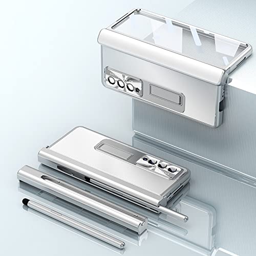 Coque en aluminium Samsung Galaxy Z Fold 4 argent, idéale pour voyager protégé