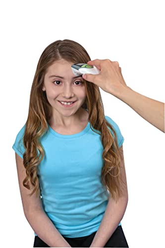 Image of Veridian Healthcare Infrared Thermometer | Forehead Measurements | 1-Second Readout | Hygienic Non-Contact | Whole Family Care | 3-Year Warranty (Pack of 2)
