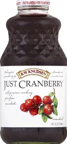 Knudsen Just Juice, Cranberry 32 fl.oz (Pack of 2)