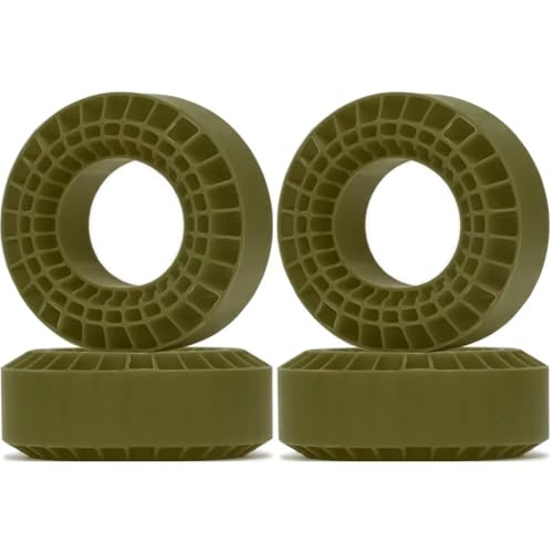 RC�z�C�[�������^�C�� Compatible With Axial For SCX10 For MST D110 TF2 1/10 RC�N���[���[�J�[�p�[�c 4���� �V���R���S���C���T�[�g�t�H�[�� 115-120mm 1.9�C���`�z�C�[���^�C��(Gray