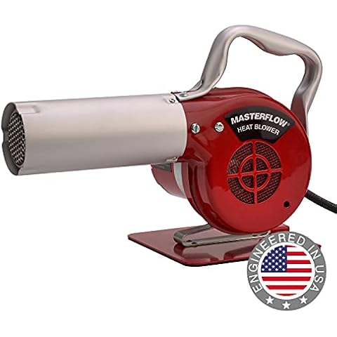 Master Appliance AH-501 Masterflow Heat Blower, 500 Degree Fahrenheit, 120V, 160 Watts, 47 CFM Airflow Heat Gun, Adjustable Stand, Quiet Brushless Motor, Assembled in USA Cover