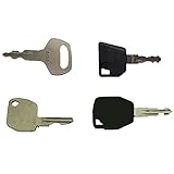JCB Heavy Equipment / Construction Ignition Key Set (4 Keys)