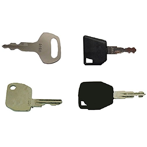 JCB Heavy Equipment/Construction Ignition Key Set (4 Keys)
