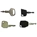 JCB Heavy Equipment / Construction Ignition Key Set (4 Keys)