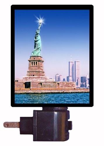 Patriotic Night Light, Twin Towers, New York