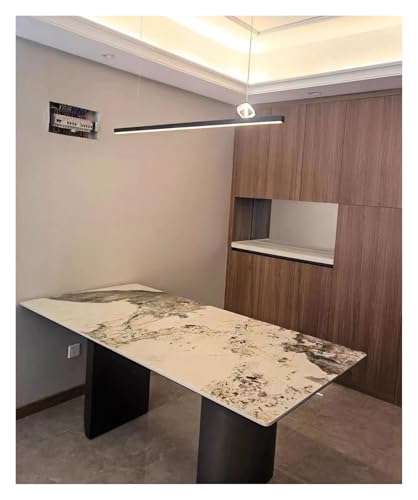 Lámpara de techo LED regulable moderna con araña de luces para comedor 7