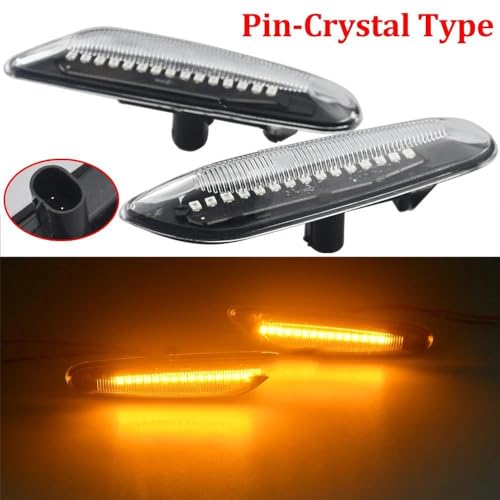 Intermitentes laterales LED que eliminan el parpadeo lento en BMW E91 E92 E93 E87 E82 2