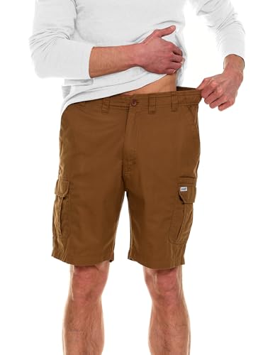 Wrangler Cargo Shorts for Men Big and Tall - Stretch Twill Casual Shorts - image 2