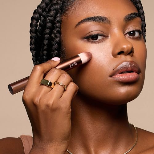 Real Techniques Esponja + pincel trio Makeupsaver, esponja de mistura de maquiagem e pincéis para fo