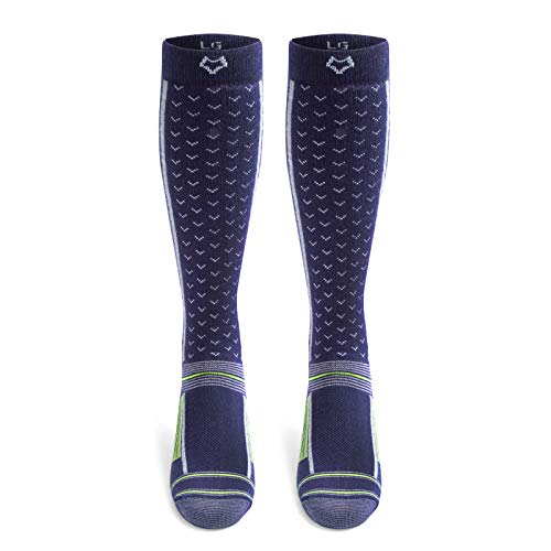 FoxRiver Men's/Unisex Ski Socks | Zermatt | Over the Calf | Premium Merino Wool, Cashmere, and Silk Blend3