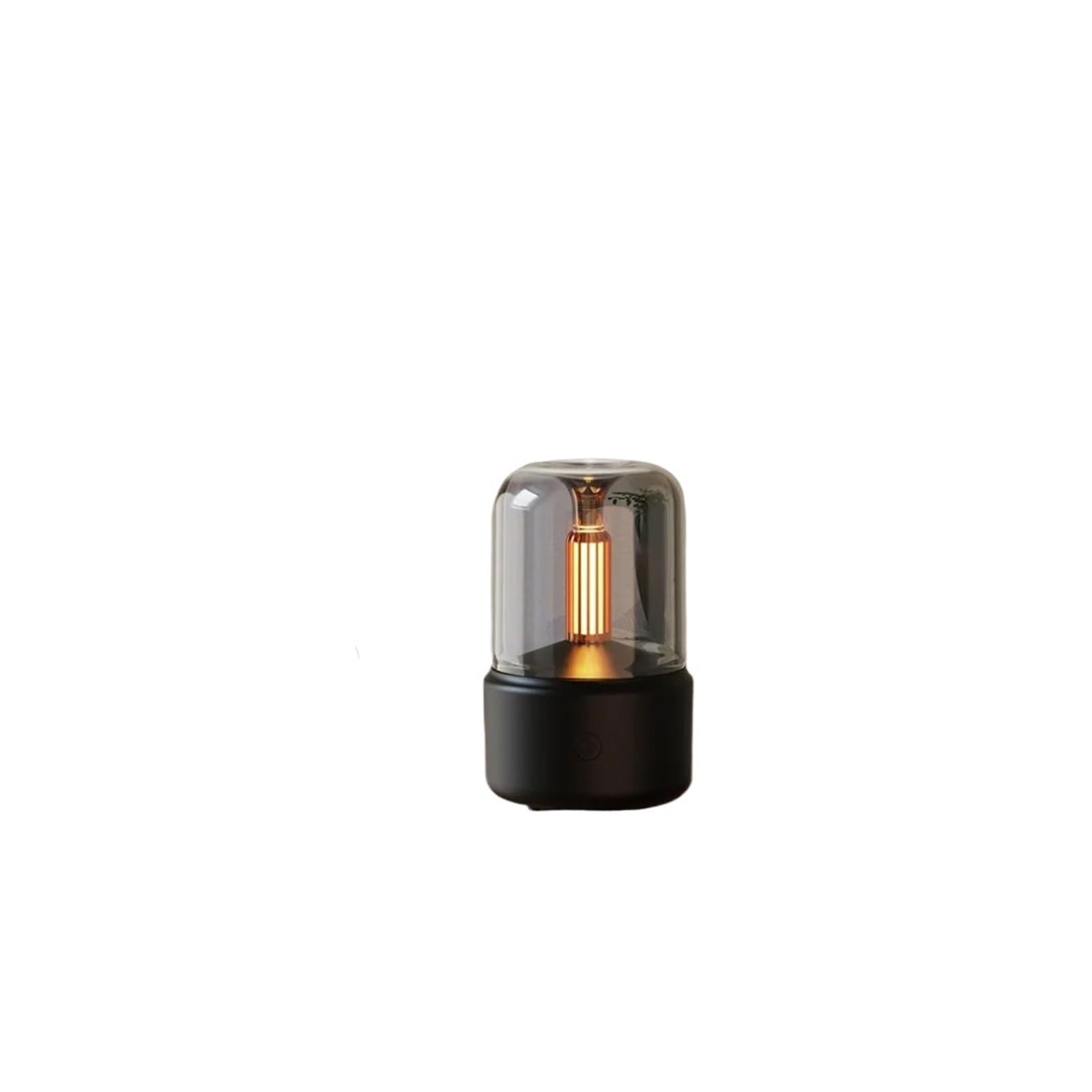 Humidificador, Difusor De Aromaterapia, Humidificador Frío Con Luz Y Apagado Automático, Portátil Compacto For Decoración Del Hogar para planta casera(Black)