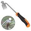Weed Puller Tool,Portable Garden Weeder Tool,2024 New Gardening Weeding Tools,for Hand Weeder Puller for Vegetable Gardening Backyard Farm Planting & Uprooting Weeding Tool (Rubber Handle)