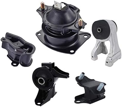 ENA Front Rear Engine and Trans Mount Set of 5 Compatible with Honda 2005 2006 Odyssey 3.5L LX EX VTEC Replacement for A4526HY A4553 A4555 A4559 A6582