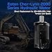SINOCMP 104-1025-006 1041025006 104-1025 Eaton Char-Lynn 2000 Series Hydraulic Motor, SAE A 2-Bolt Mount, 1.25 Inch Keyed Shaft, Geroler Design, Replacement for Agricultural & Industrial Equipment