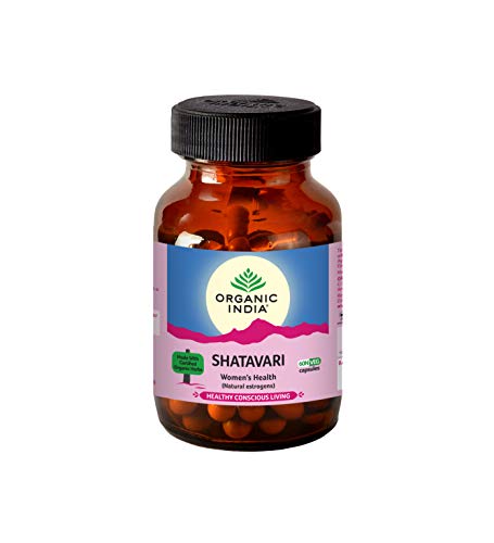 Organic India Shatavari – 60 Capsules Bottle Organic India Shatavari – 60 Capsules Bottle