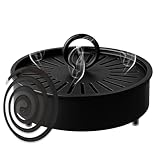 Vlecexs Soporte Espiral Antimosquitos Estantes Repelentes Mosquitos Cubiertos Acero Inoxidable Estantes Interior Exterior Campamento Repelente Insectos Pesca En Hotel