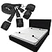 Sex Tie Downs Under Mattress for Adults Couples Bed Restraints Queen Size Bed Ankle Wrist Cuffs Restraints Sex Adult Bondaged Kit Leg Spreader Bars Handcuffs Sex Straps for Couples Women Sweatshirt